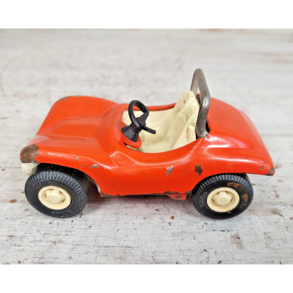 Vintage Tonka Pressed Steel Metal Dune Buggy Orange Retro Car Vehicle 1970s - Picture 1 of 7